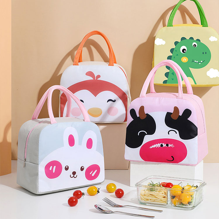 Custom Cartoon Animals Lunch Bags