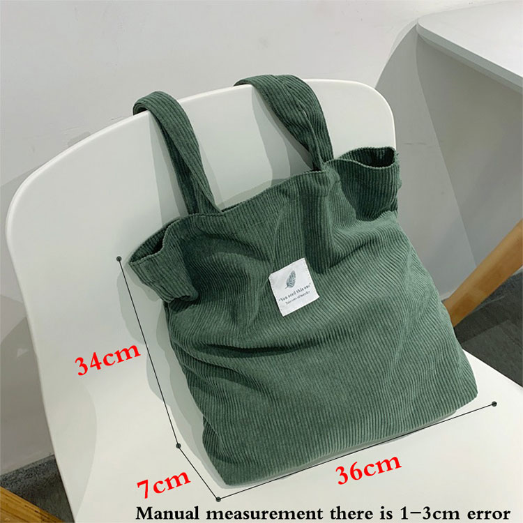 Shopping Bag Canvas Shoulder Bag