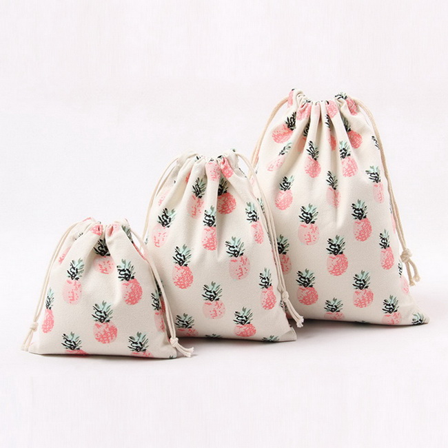 Drawstring Cotton Storage Bag